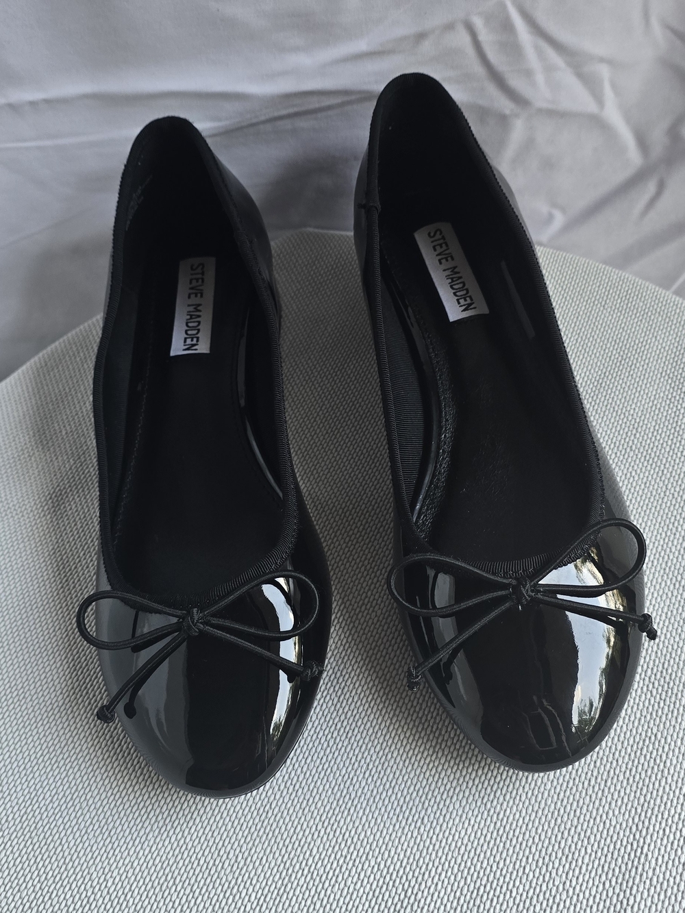 Steve Madden Women's Black Patent Ballet Flats Size 9M